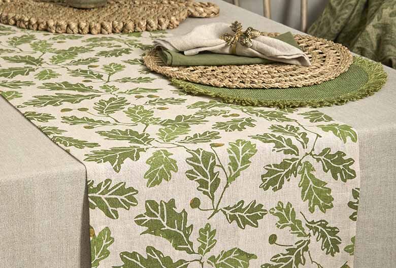 Acorn Pure Linen Runner