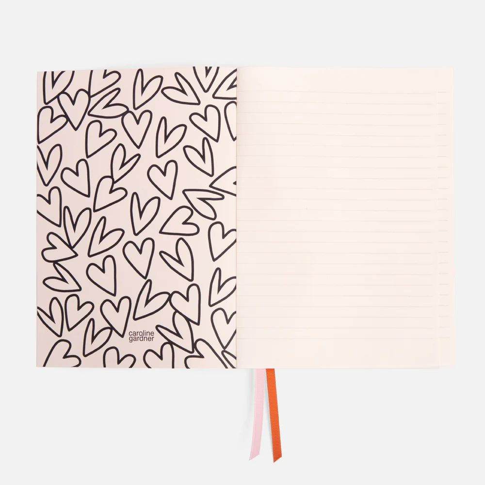 Multi Stripe A5 Notebook