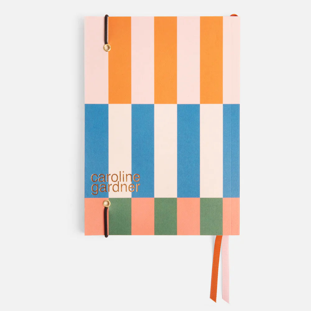 Multi Stripe A5 Notebook