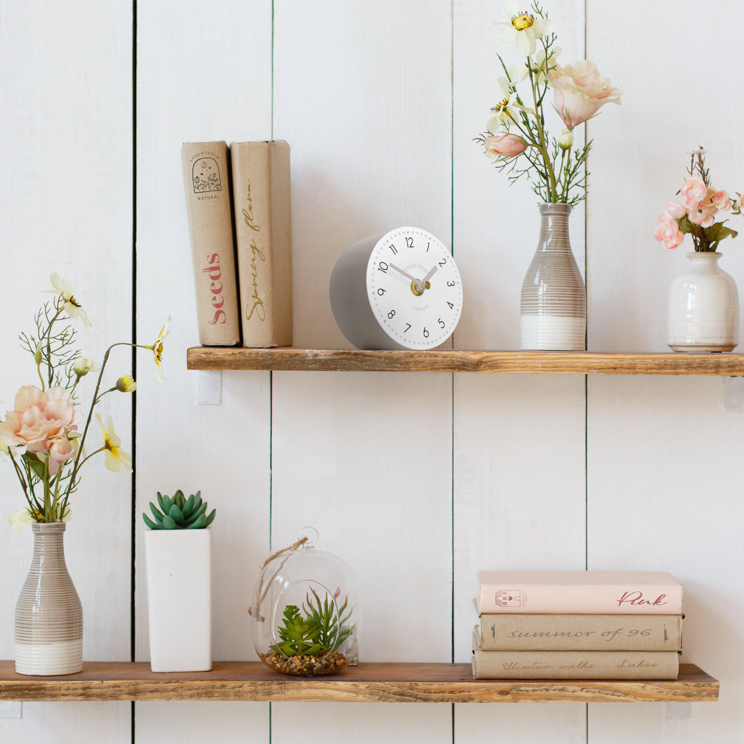 4" Tumbler Mantel Clock | Salt