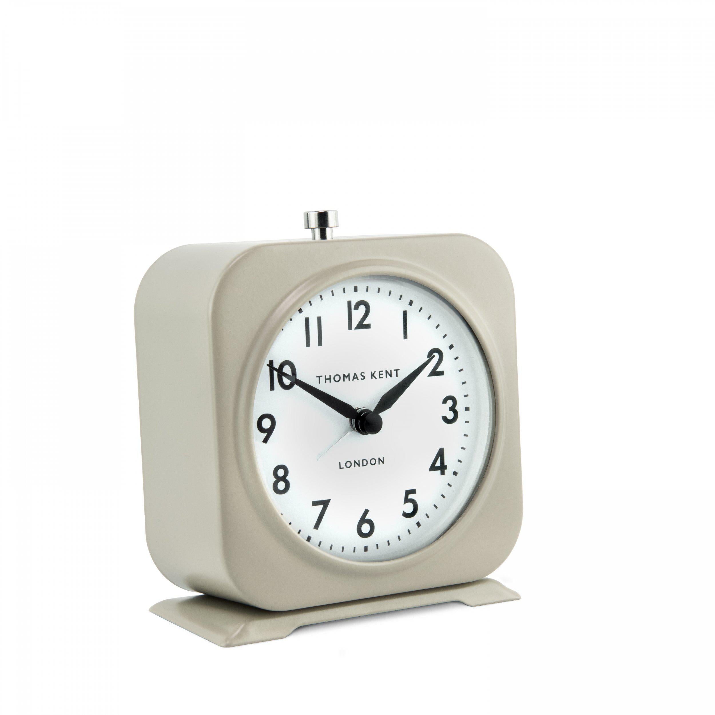 5" Finch Alarm Clock | Taupe