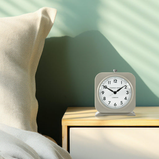 5" Finch Alarm Clock | Taupe