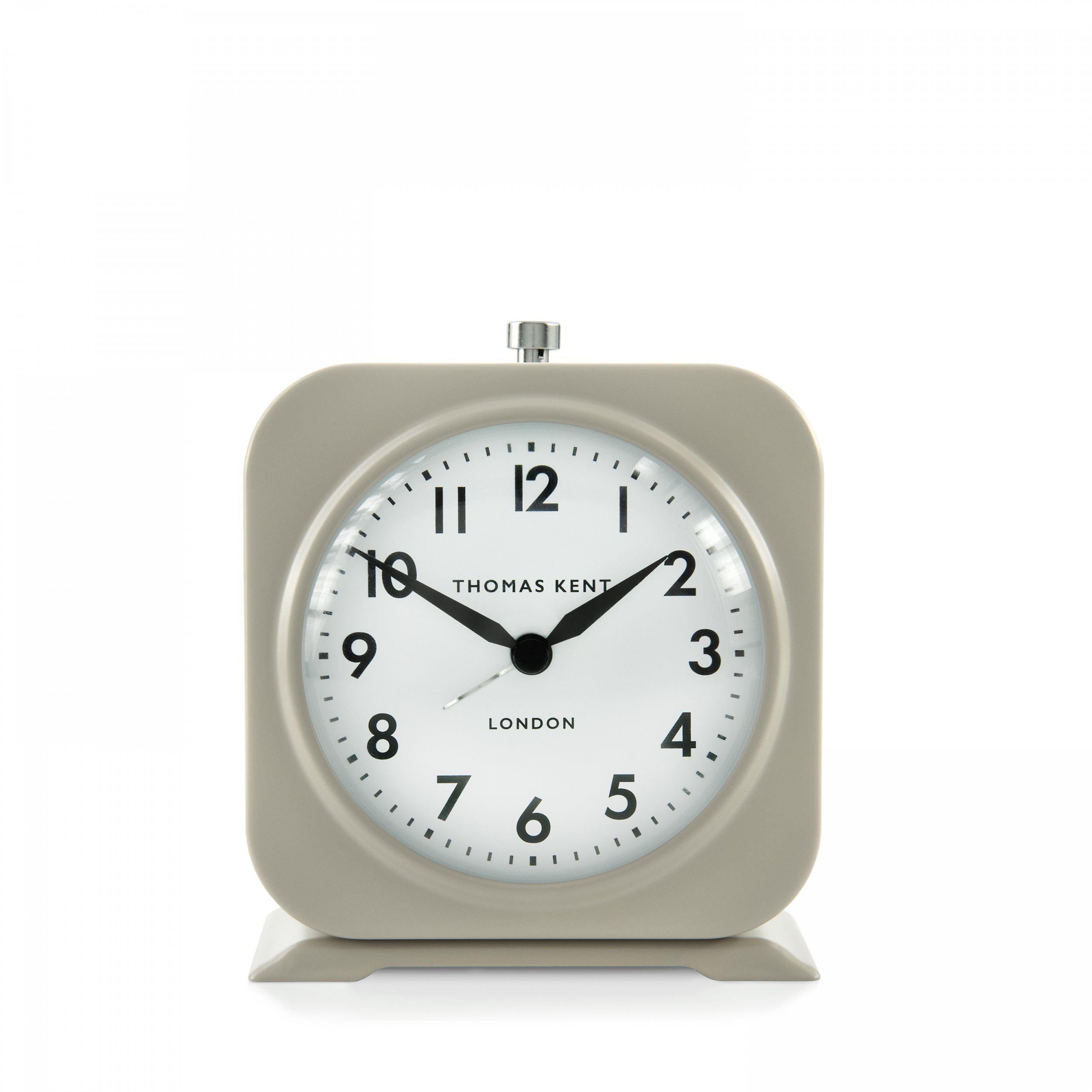 5" Finch Alarm Clock | Taupe