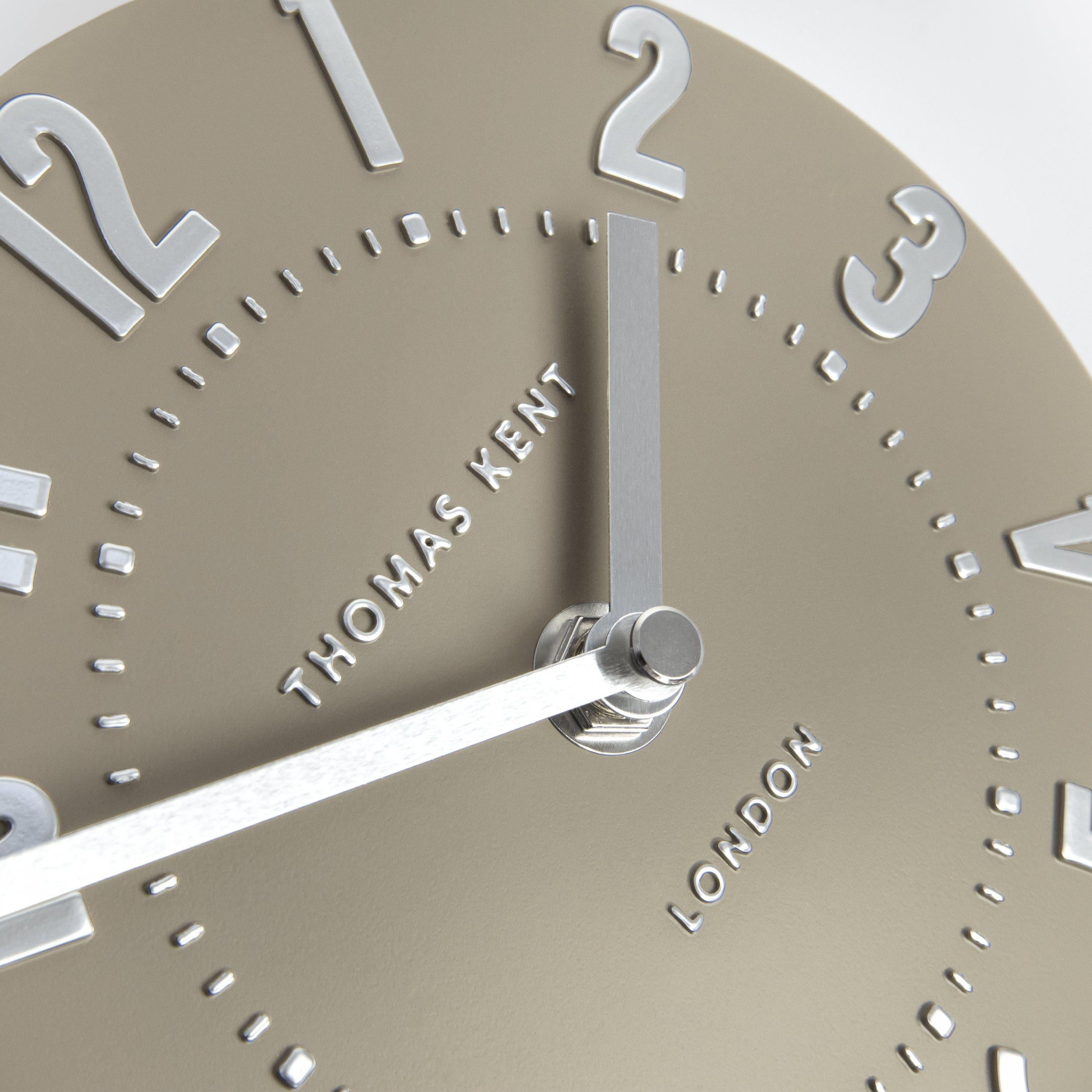 6'' Arabic Mantel Clock | Mocha