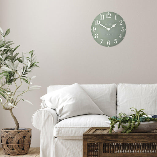 12" Arabic Wall Clock | Seagrass