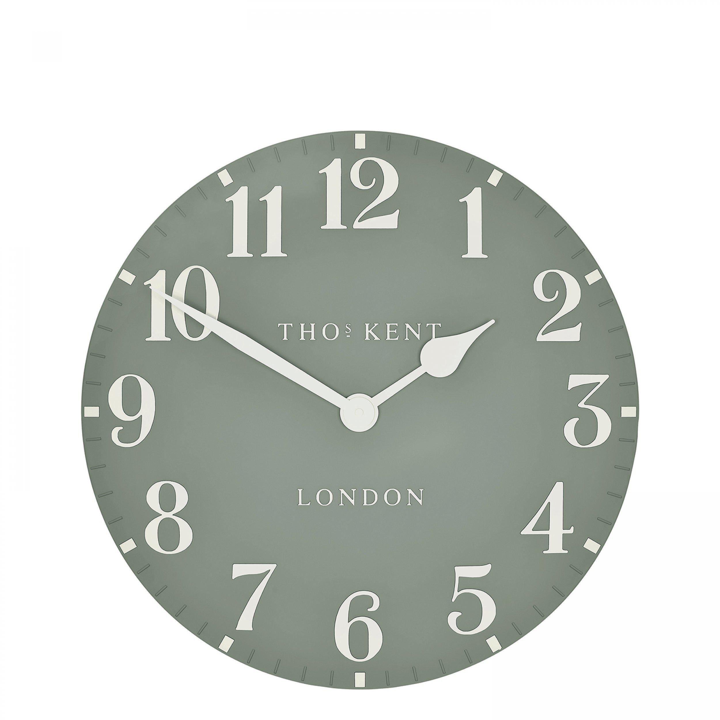 12" Arabic Wall Clock | Seagrass