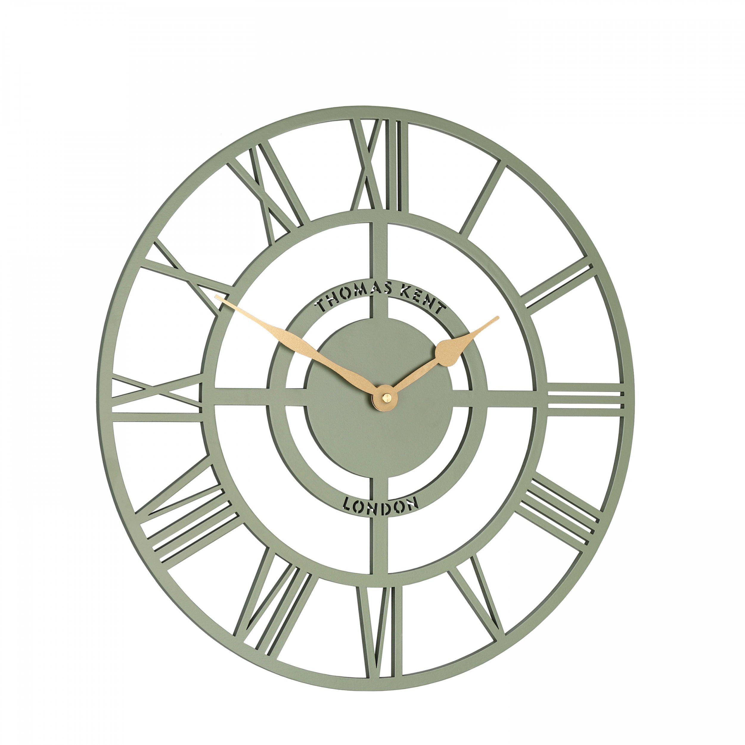 16" Bright Star Wall Clock | Olive