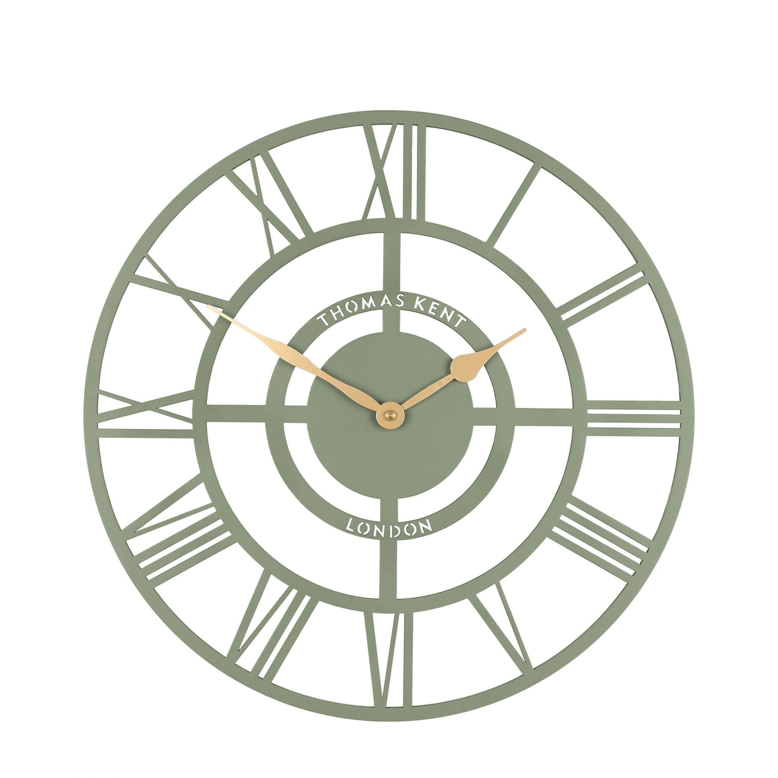 16" Bright Star Wall Clock | Olive