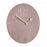 20" Arabic Wall Clock | Blush Pink