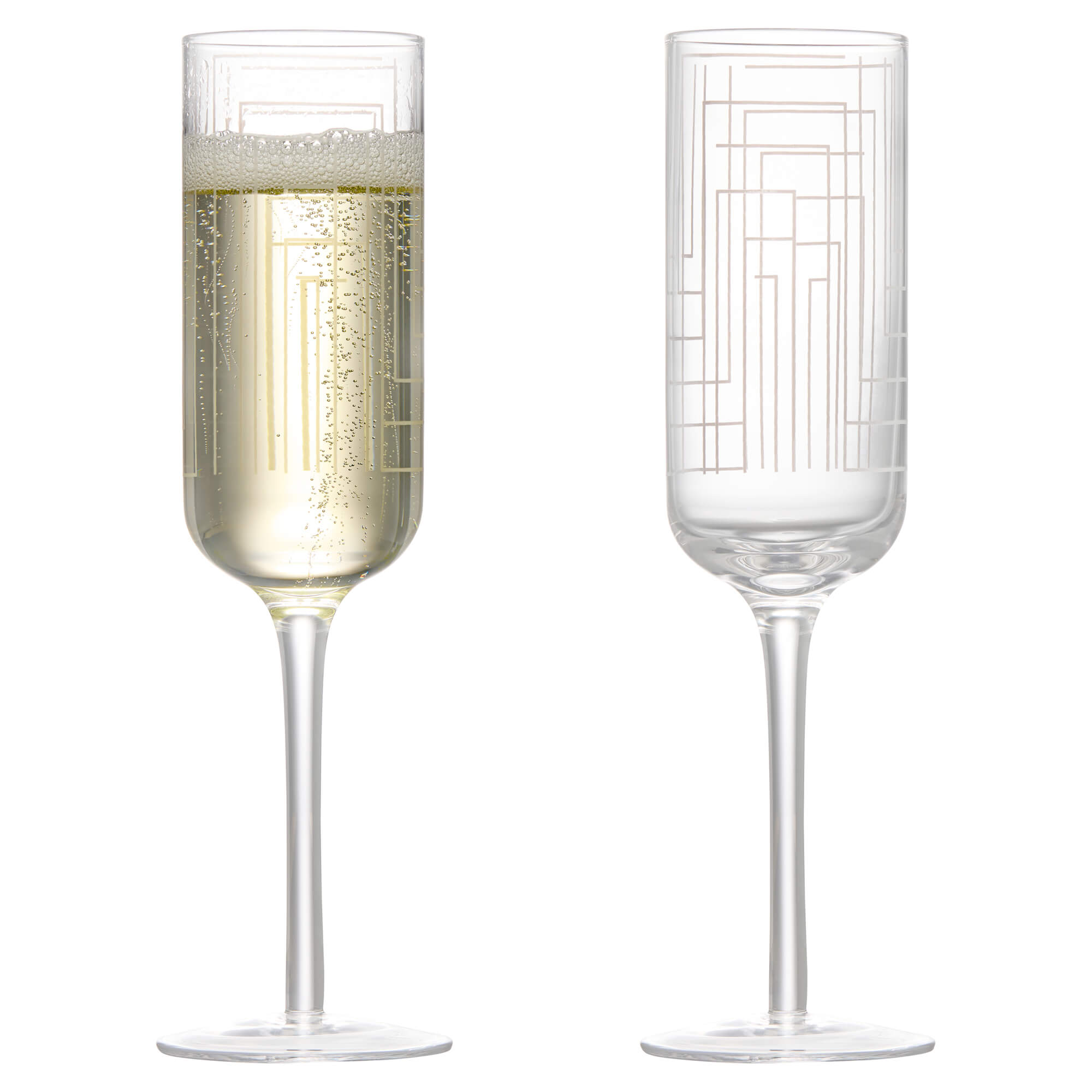 Maze | Champagne Flutes