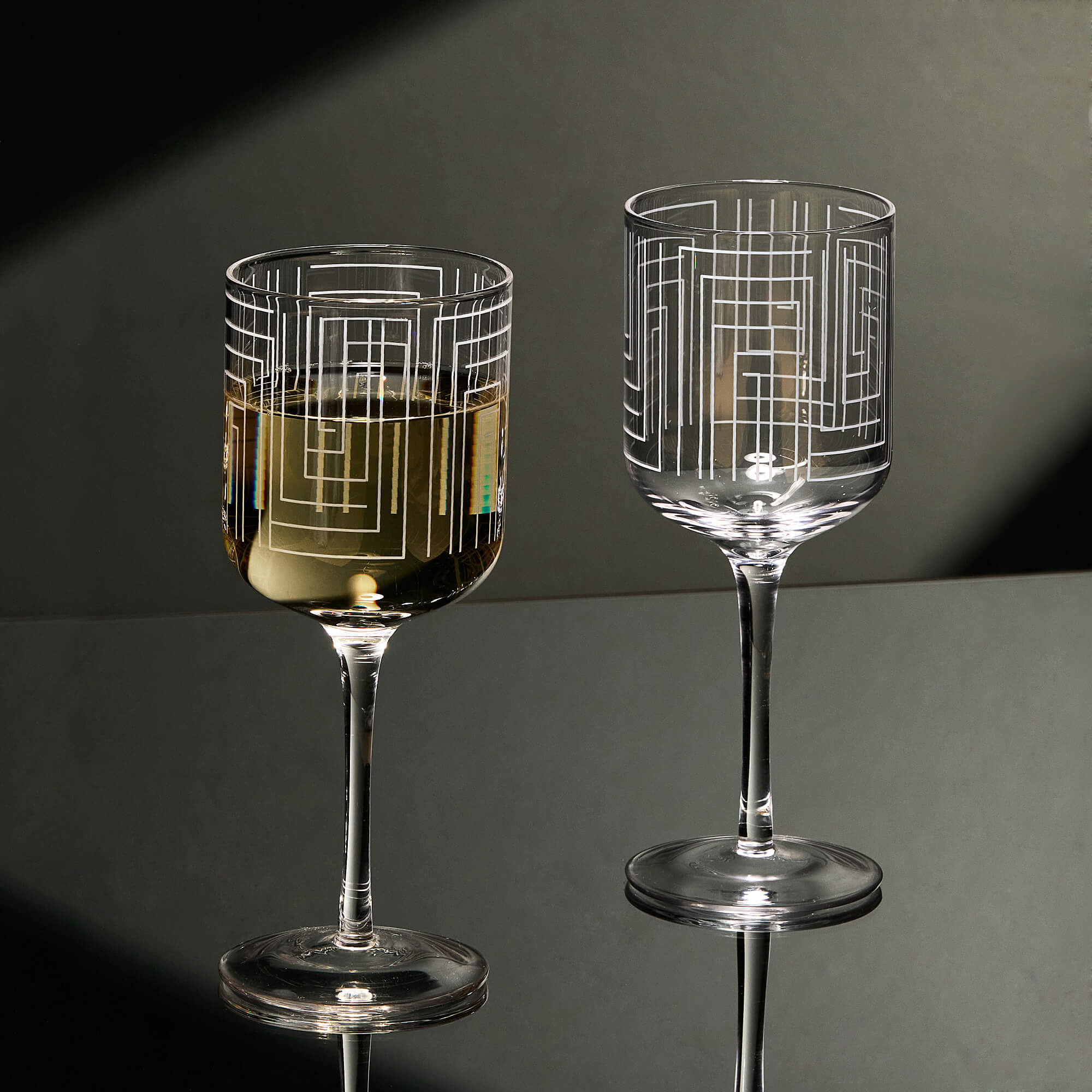 Maze | Wine Glasses