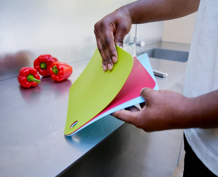 Pop 3-piece Multicolour Chopping Mat Set