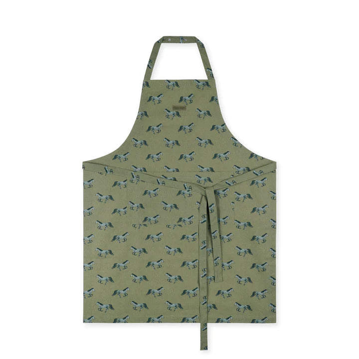 Grey Horse | Adult Apron