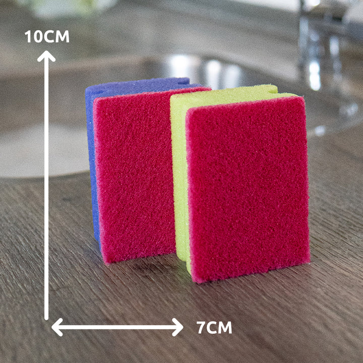 Colourful Scouring Sponges