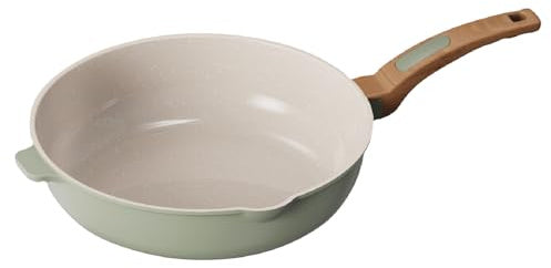 Signature Deep Frying Pan 28cm - Sage Green