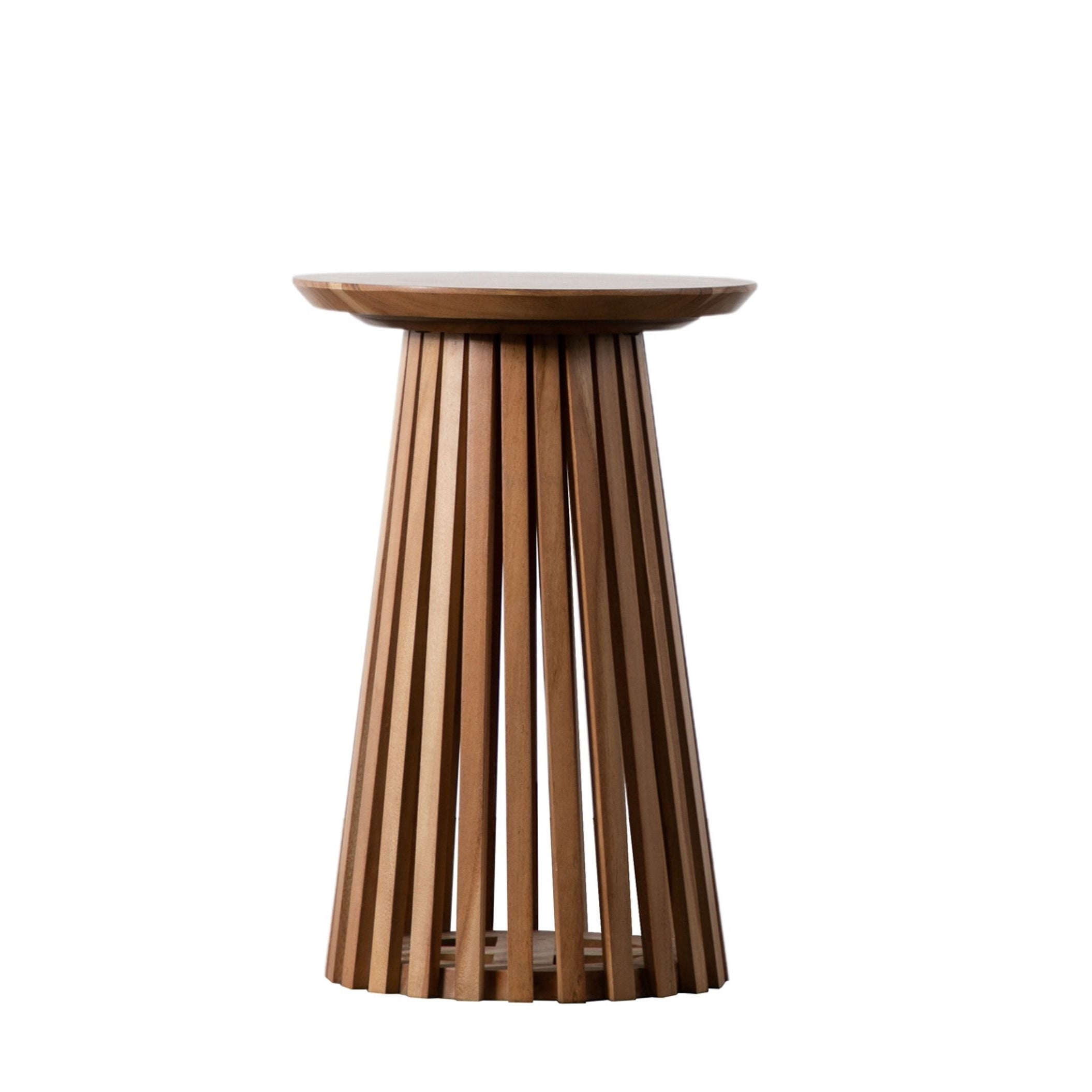 Brooke | Slatted End Table