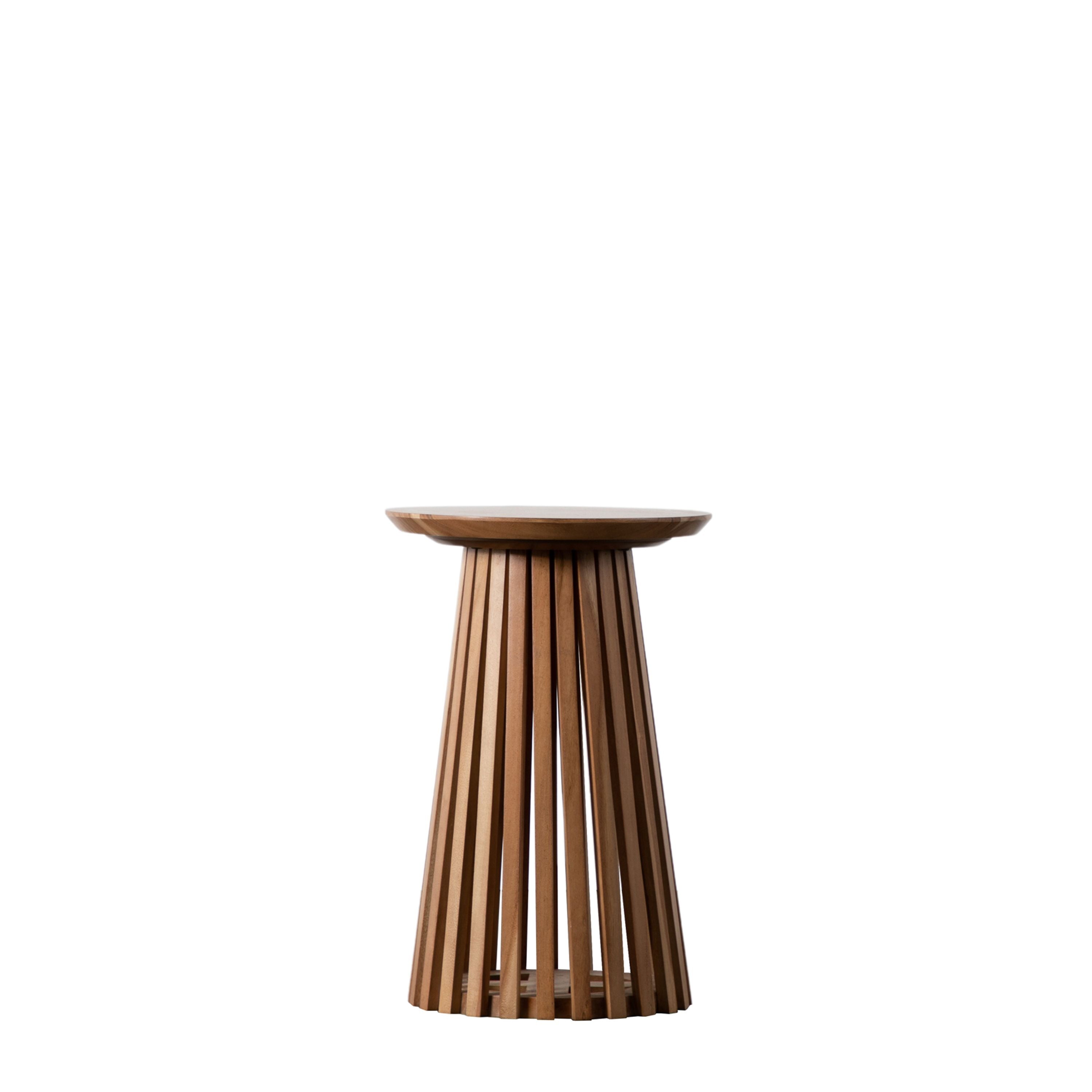 Brooke | Slatted End Table