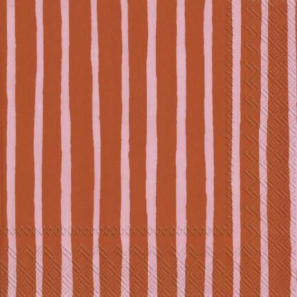 Piccolo pink orange lunch napkins