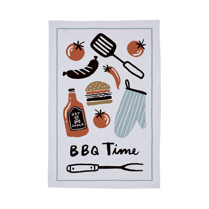 BBQ Time | Tea Towel