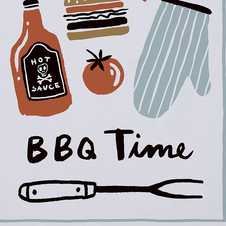 BBQ Time | Tea Towel