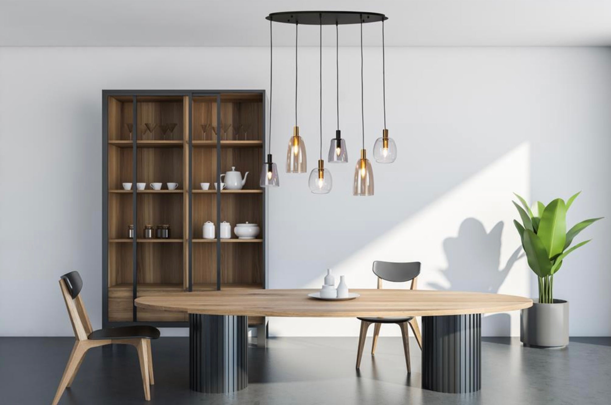 Divine 6Lt Multi-Drop Pendant