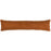 Textured Boucle Draught Excluder | Rust Orange