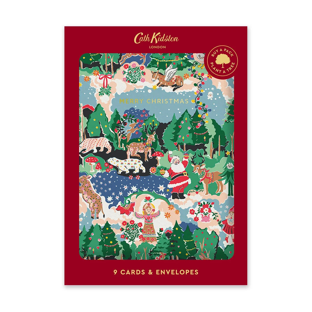 Cath Kidston Christmas Cards | Christmas Legends | Pack of 9