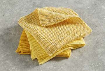Ochre Cotton Dishcloths