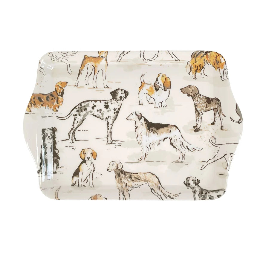 Country Dogs | Scatter/Small Tray | Brown