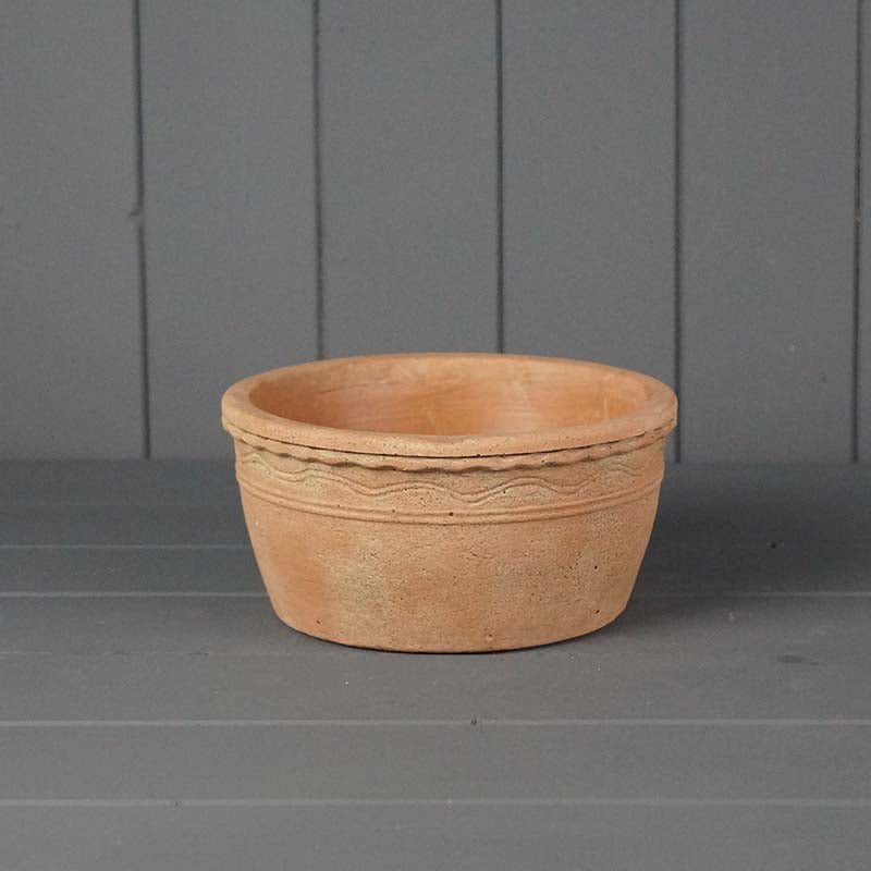 Terracotta Cement Bowl