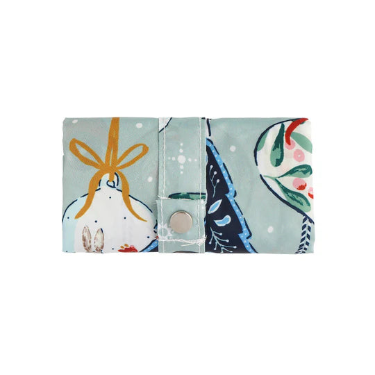 Christmas Ornaments Foldable Tote Bag Medium in Multicolour