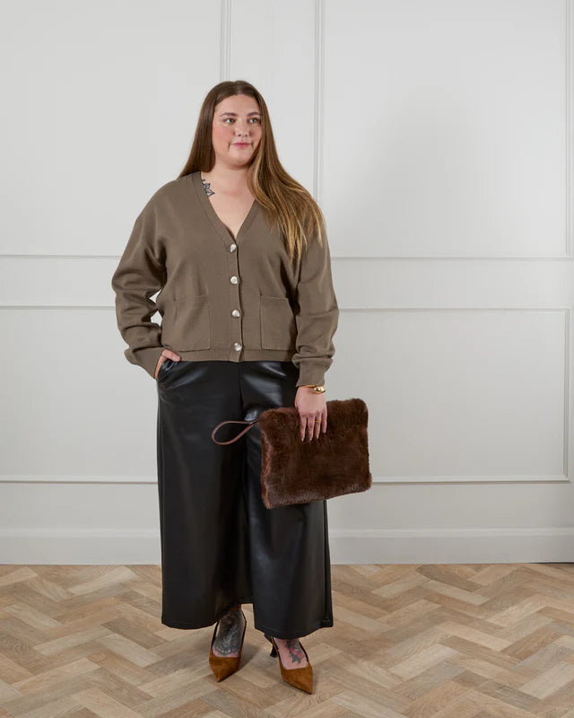 Margaret Cardigan | Khaki