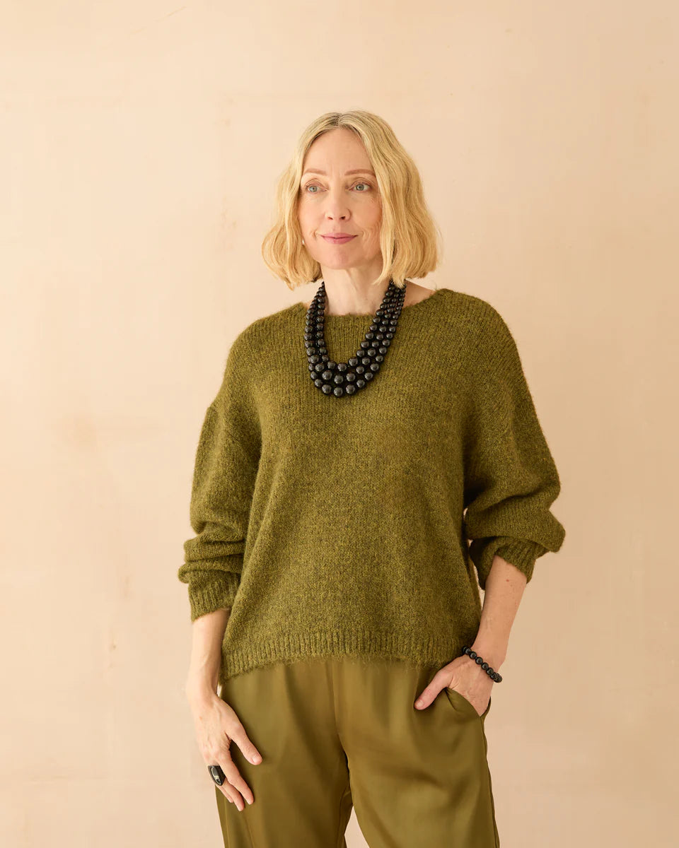 Phoebe Jumper | Moss