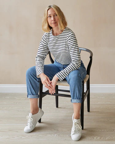Fleur Stripe T Shirt