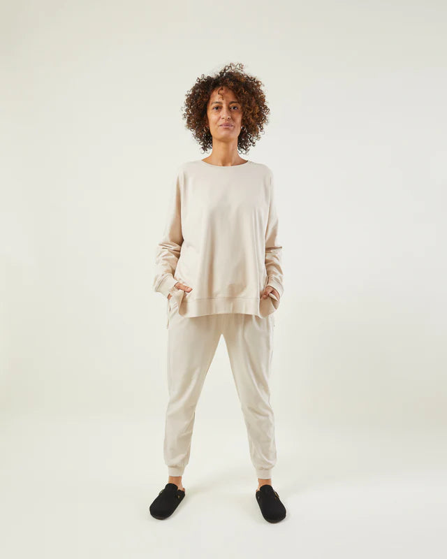 Lulu Sweatshirt | Stone
