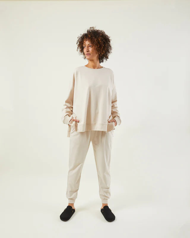 Lulu Sweatshirt | Stone