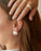 Sterling Silver Modern Flat Hoop Earrings