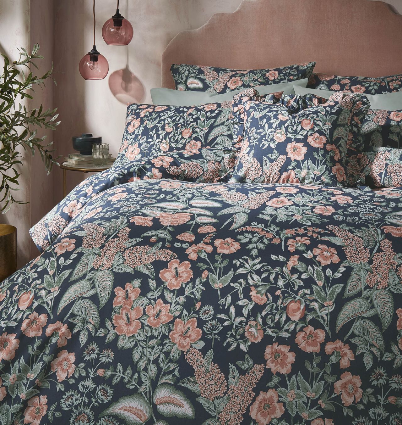 Cotswold Floral Navy