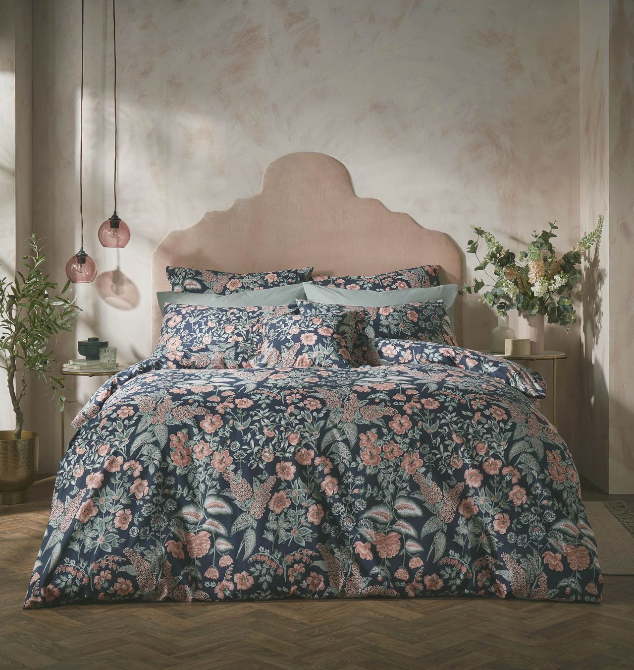 Cotswold Floral Navy