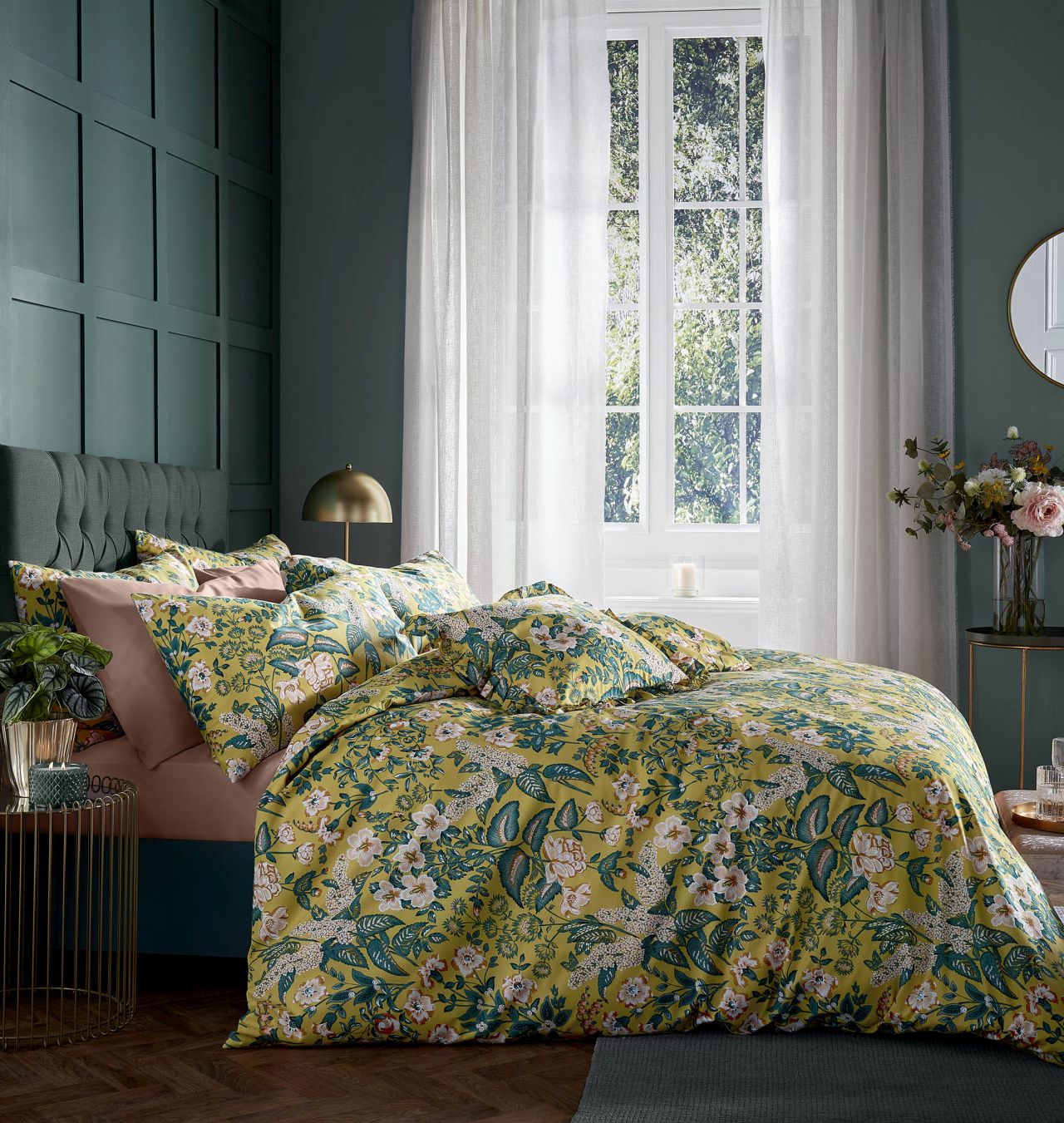 Cotswold Floral Ochre