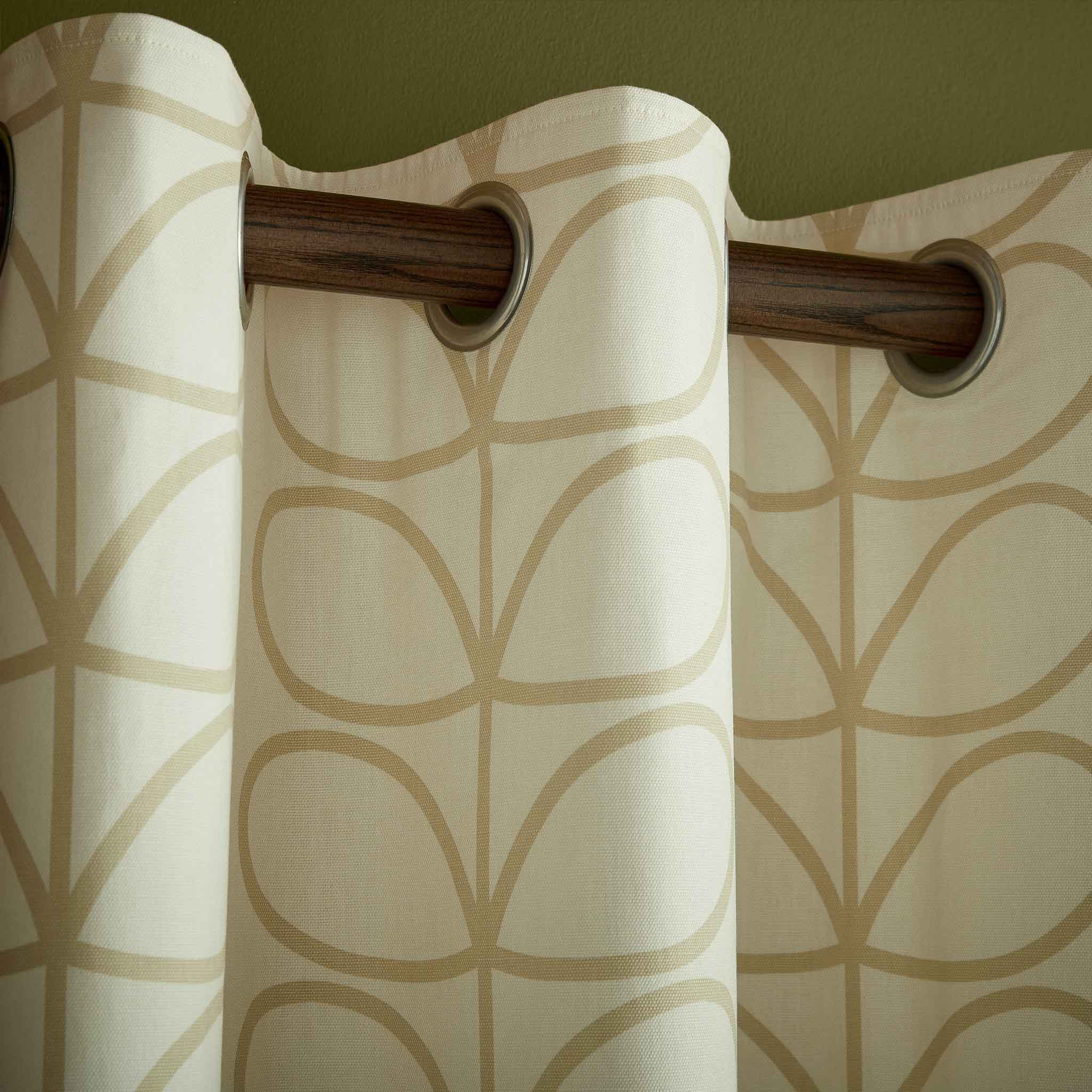 Linear Stem Curtains | Natural