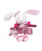 Cherry Pink Rabbit Rattle Plush