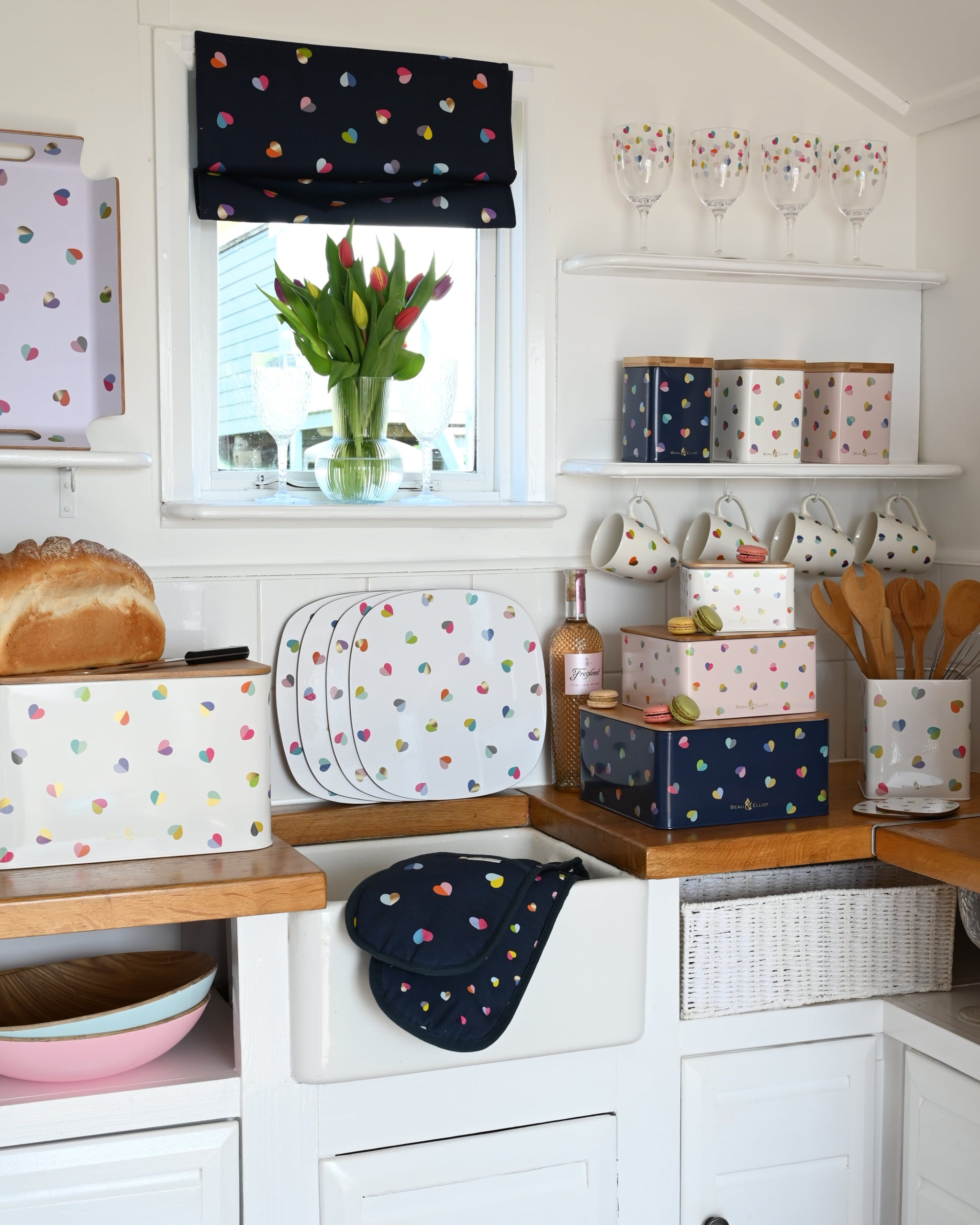 Confetti Double Oven Glove