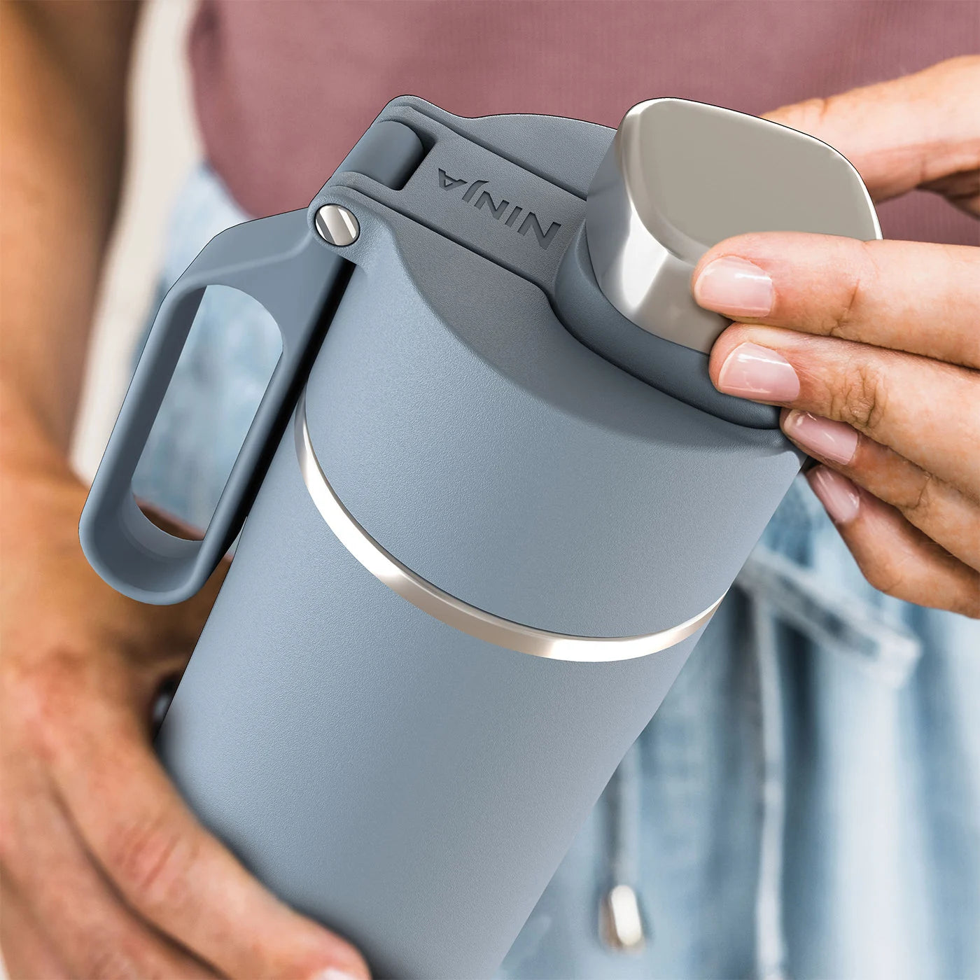 Thirsti Travel Bottle | Blue