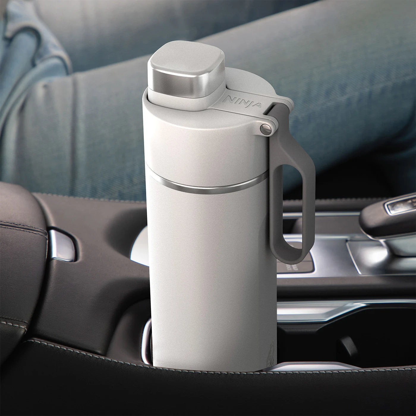 Thirsti Travel Bottle | White