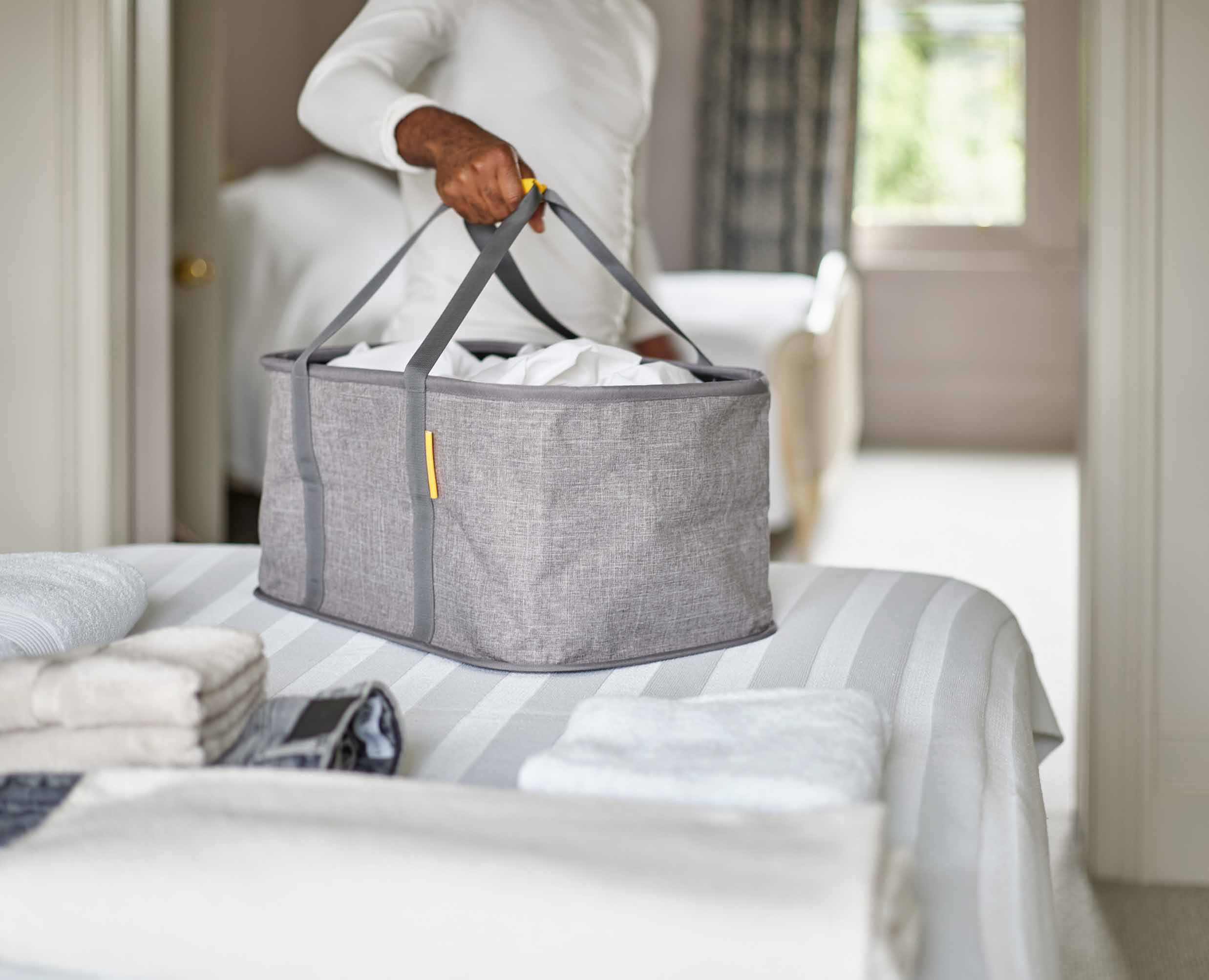 Hold-All Collapsible 35L Laundry Basket