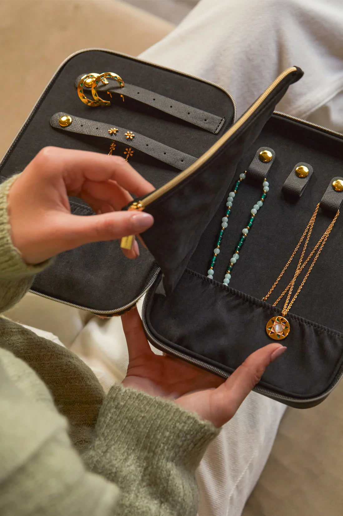 Cheetah Slim Jewellery Box