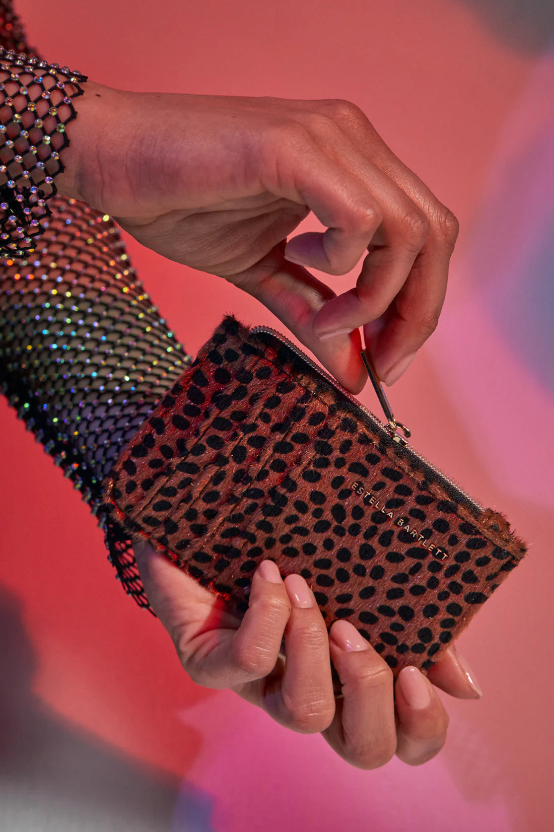 Rectangle Card Purse | Cheetah