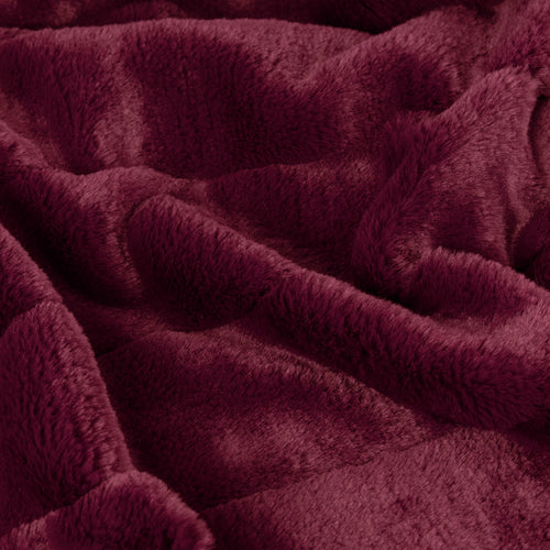 Empress Faux Fur | Ruby