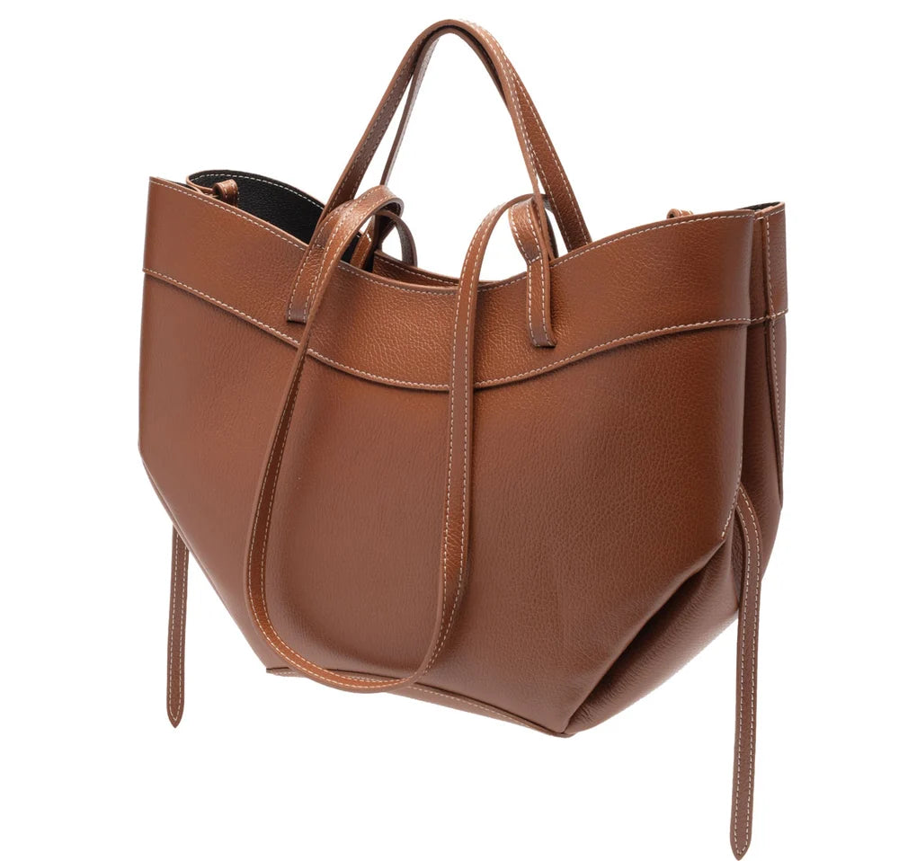 Origami Tote | Dark Chocolate